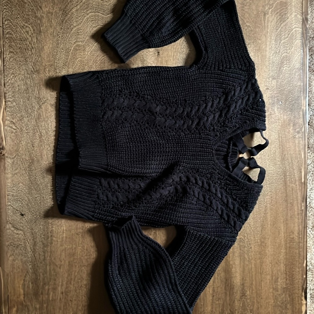 Sweater, black, NOBO is the brand